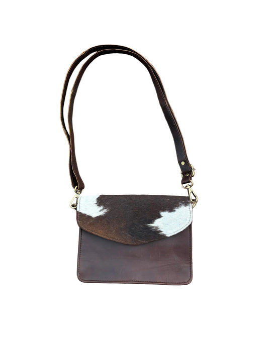 Cowhide & Leather Crossbody Western Purse Last Rodeo Western Wear & Hat Bar