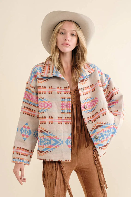 Desert Rose Trail jacket Blue B