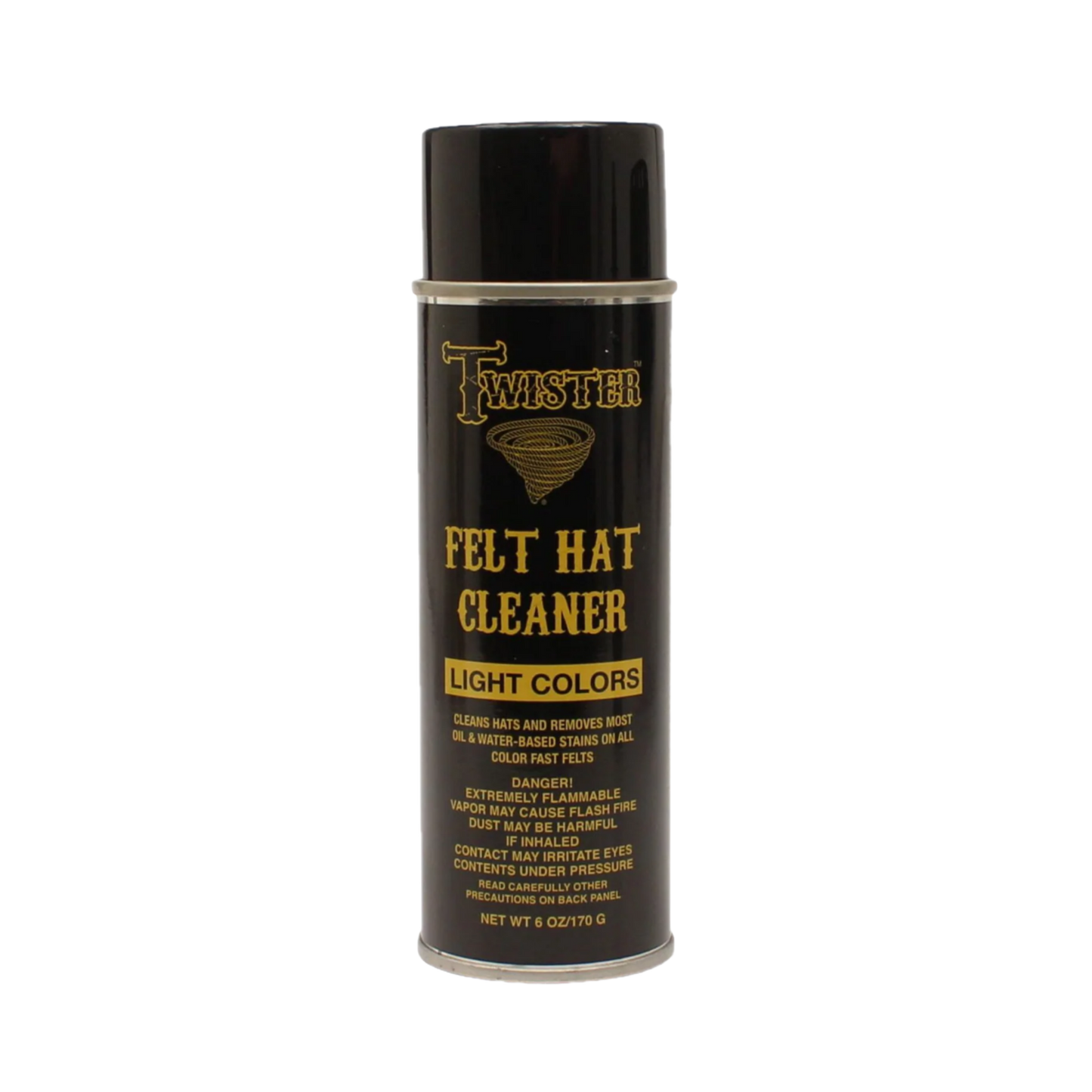 Twister Felt Hat Cleaner for Light Colors – 6 oz Felt Hat Cleaning Spray