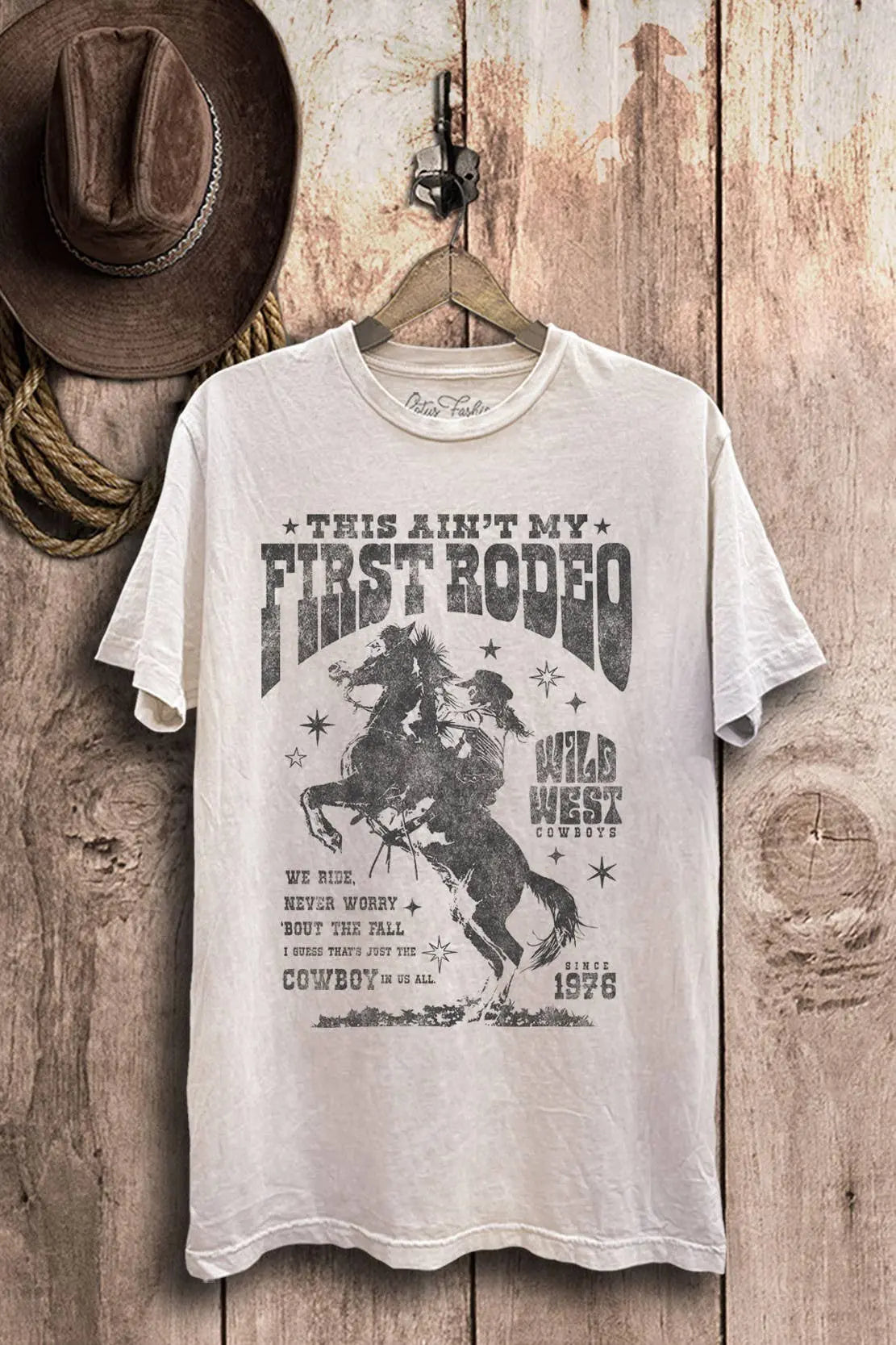 This Ain’t My First Rodeo Tee Lotus Fashion Collection