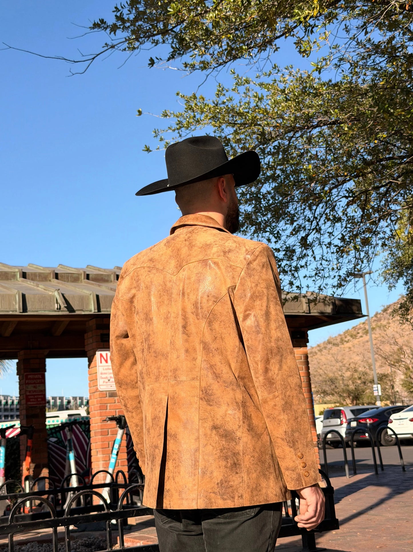 Scully Men's Jacket Leather Blazer Maple Last Rodeo Western Wear & Hat Bar