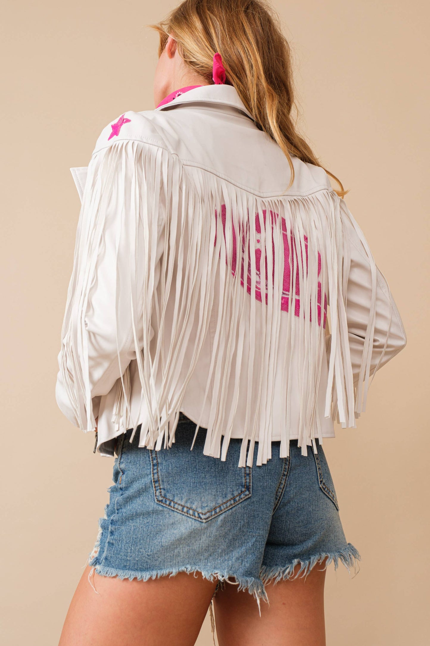 Rodeo Rebel Fringe Leather Jacket
