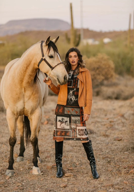 Sundown Rider Suede Western Jacket