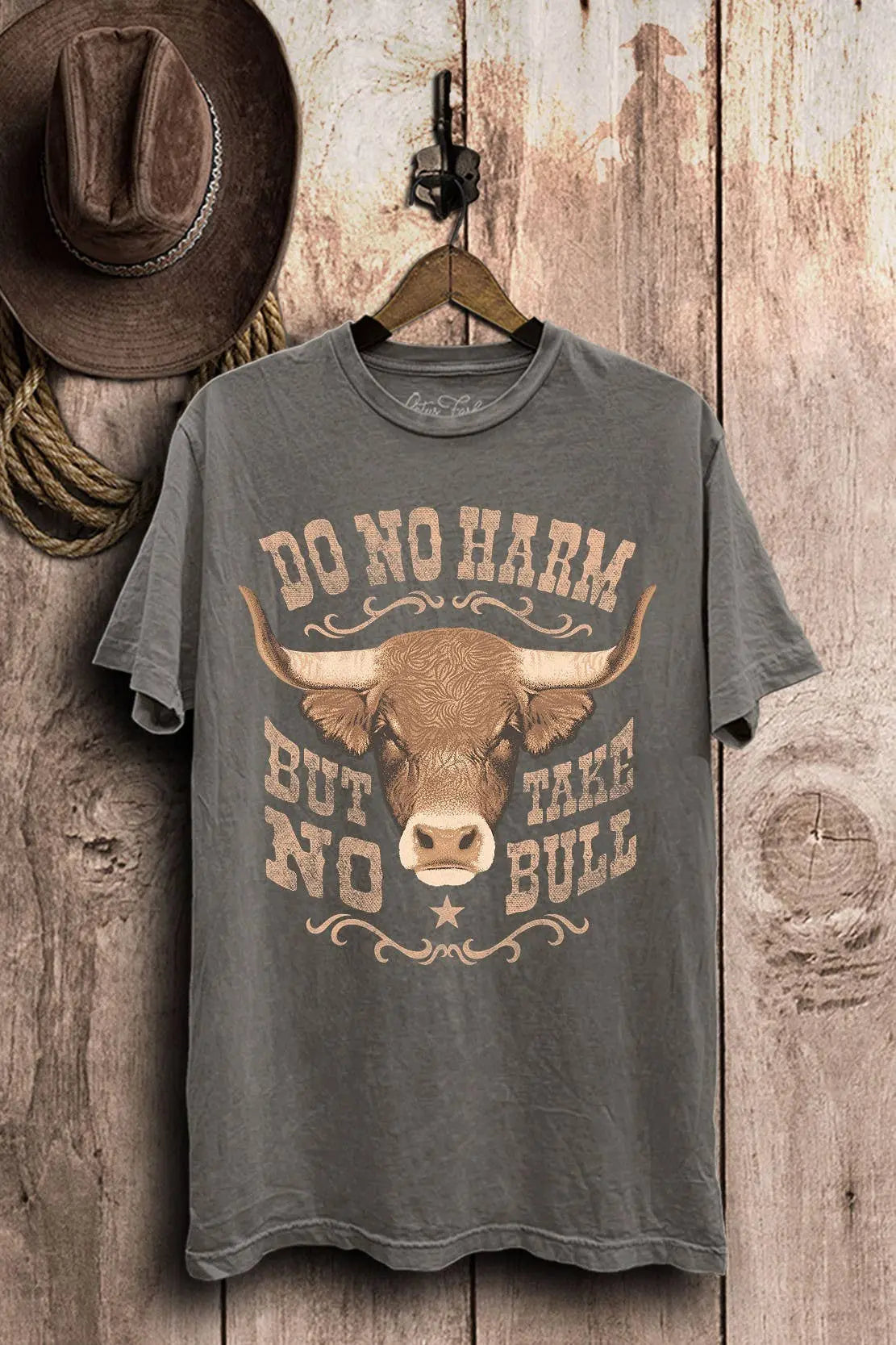Do No Harm But Take No Bull Tee Lotus Fashion Collection