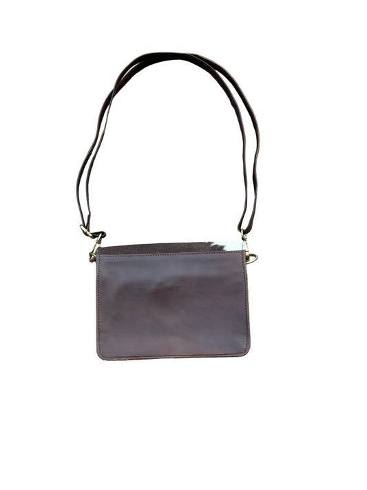 Cowhide & Leather Crossbody Western Purse Last Rodeo Western Wear & Hat Bar