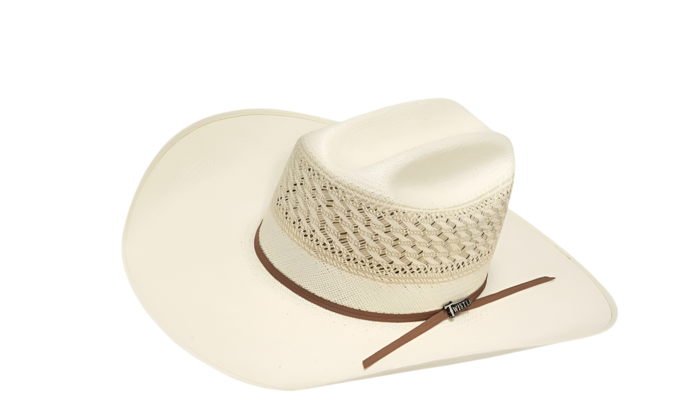 Twister 30X Tan Bangora Straw Cowboy Hat