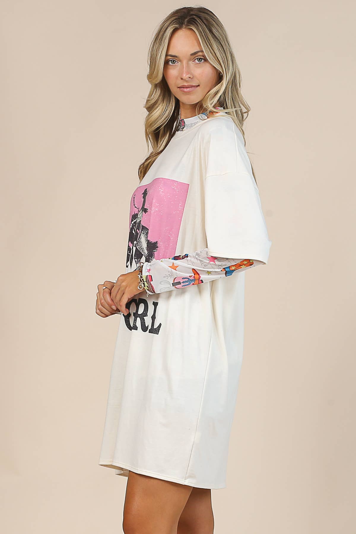 Long Live Cowgirl Oversized tTee