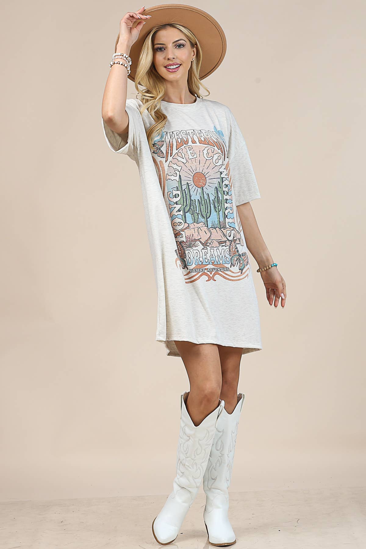 Western Desert Dreams Oversized Tee