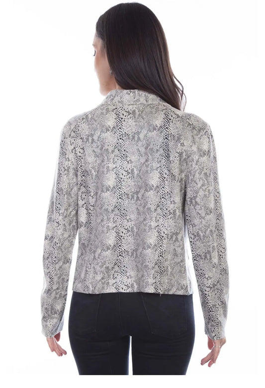 Scully Women’s Lightweight Snake Print Jacket Last Rodeo Western Wear & Hat Bar