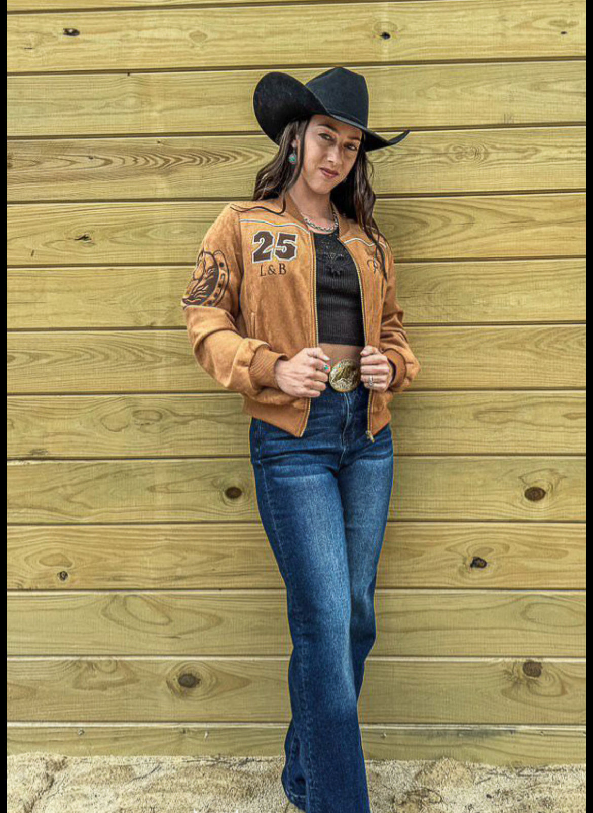 Lucky & Blessed Western Trouser Jeans