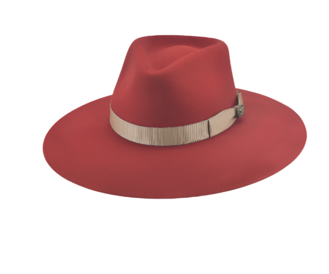 Street Gossip Red Wool Hat