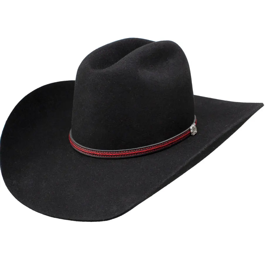 Resistol 3X Black Cowboy Hat Last Rodeo Western Wear & Hat Bar