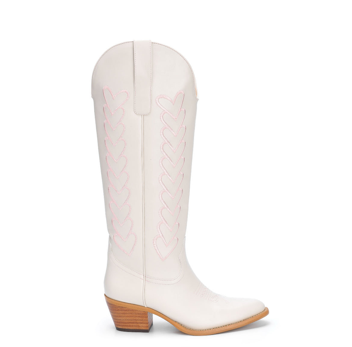 Wild Heart White Cowgirl Boots