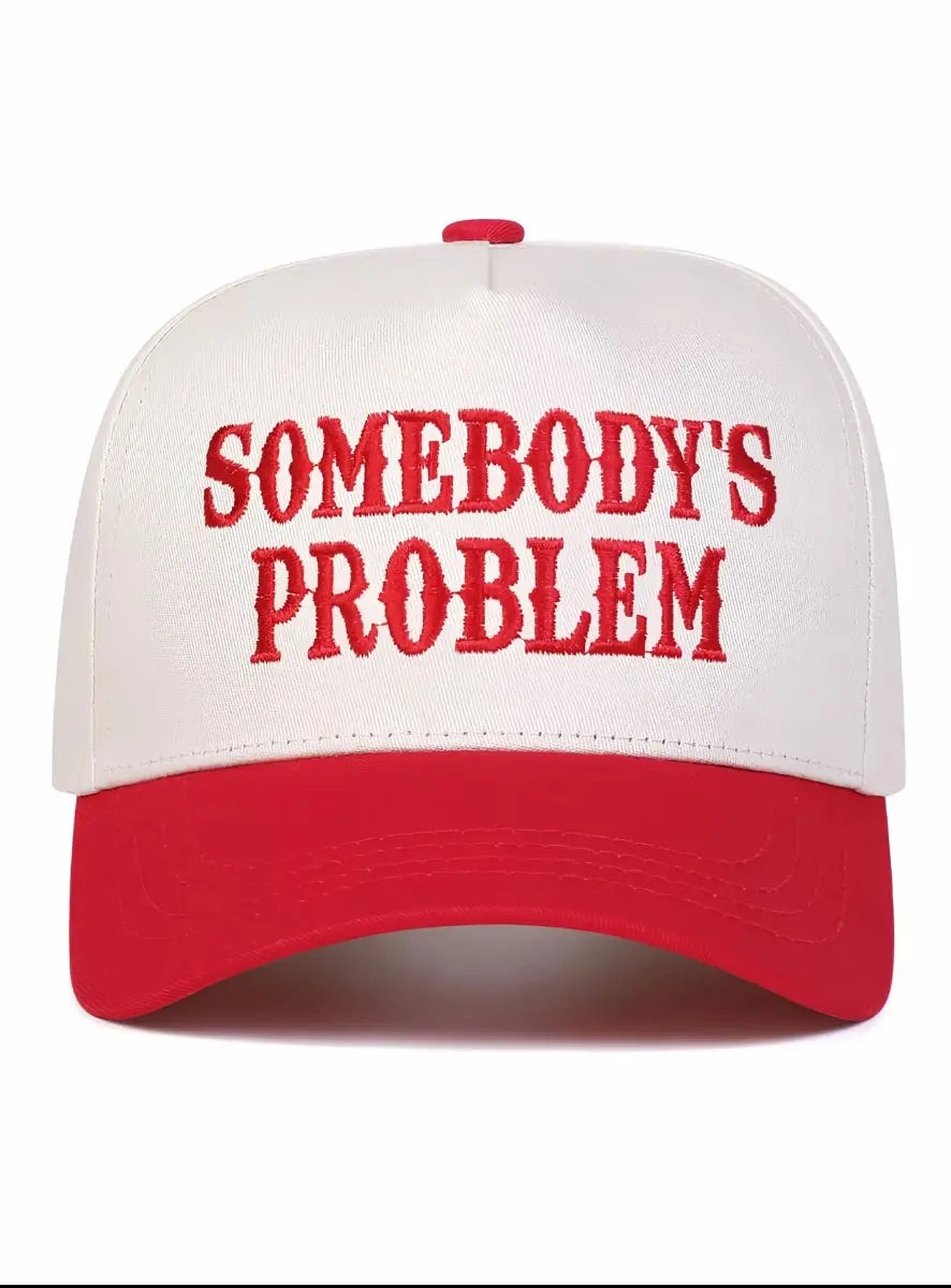 Somebody’s Problem Trucker Hat – Western Statement Cap | Adjustable Snapback” Last Rodeo Western Wear & Hat Bar
