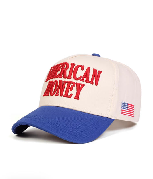 American honey Trucker Hat | Patriotic Western Cap