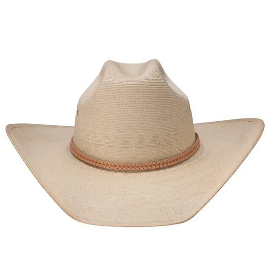 Resistol George Strait Centerline Straw Cowboy Hat Side View – Last Rodeo