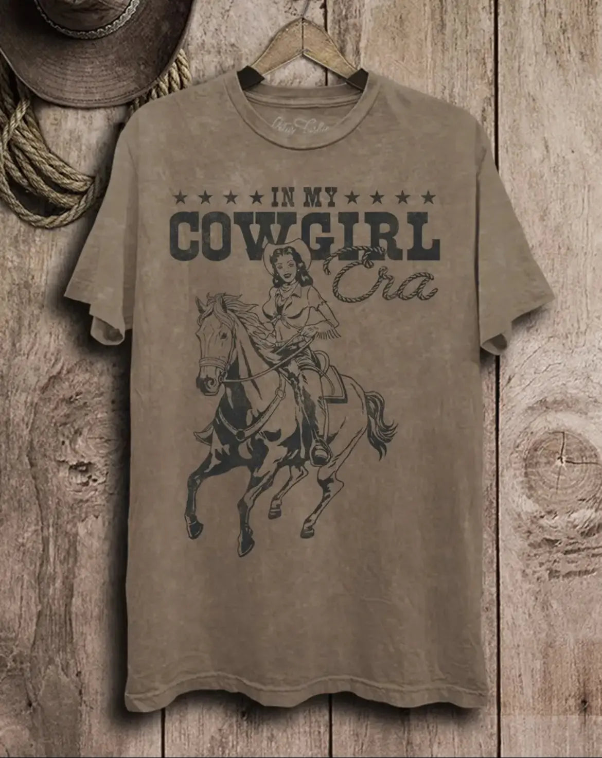 In My Cowgirl Era Graphic Tee | Western Cowgirl Shirt Last Rodeo Western Wear & Hat Bar
