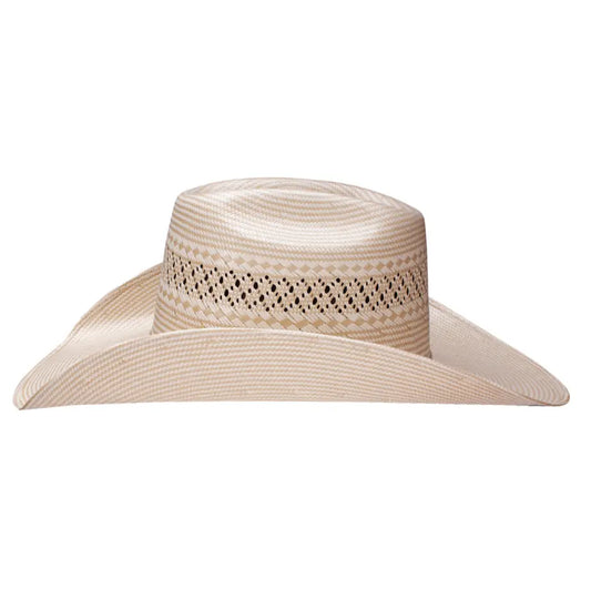 Resistol Cojo Special Straw Cowboy Hat Cody Johnson Collection Side View – Last Rodeo