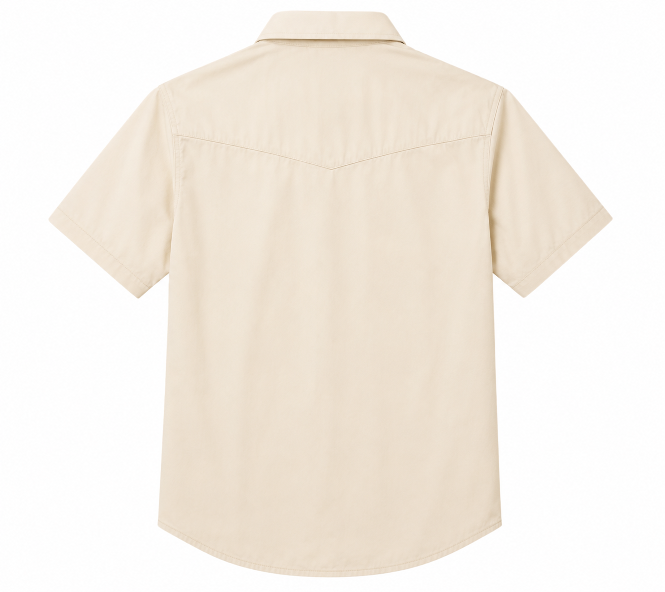Men's Cream Western Short Sleeve Shirt with Diamond Embroidery – The American West The American West