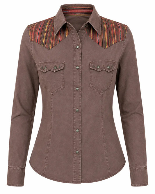 Scully Womenโs Western Shirt Last Rodeo Western Wear & Hat Bar