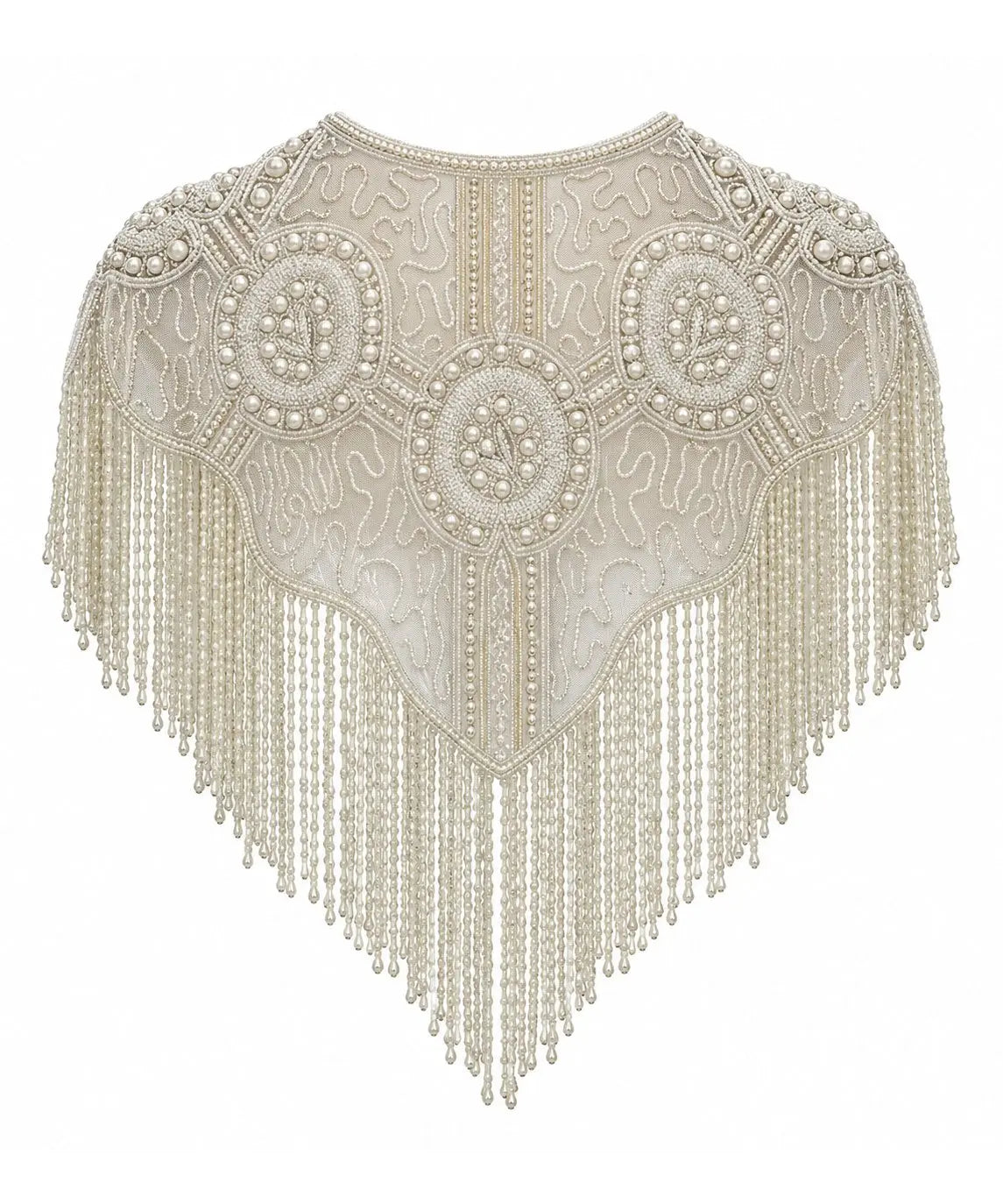 Women's black tonal beaded fringe cape, cowgirl style – Last Rodeo