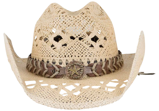 Bullhide Naughty Girl Straw Cowboy Hat Womens Western Side View – Last Rodeo