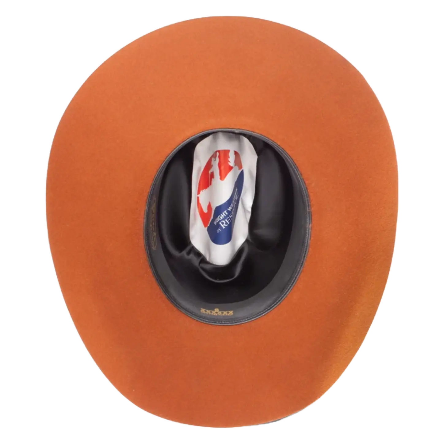 Resistol Wright Legend 6X Rust Cowboy Hat – Unisex Fur Felt Western Hat Last Rodeo Western Wear & Hat Bar