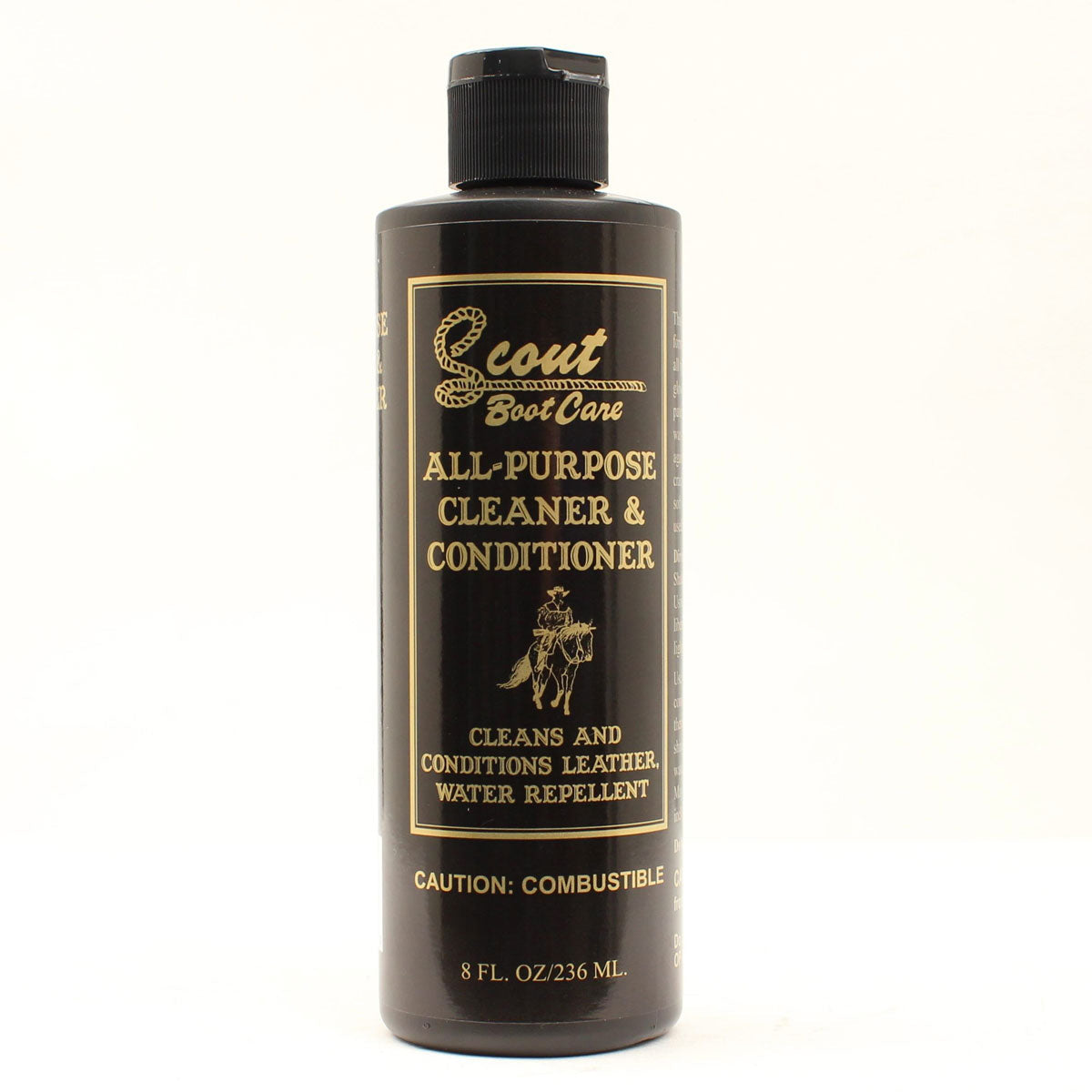 Scout All-Purpose Leather Cleaner & Conditioner – 8 oz Leather Care