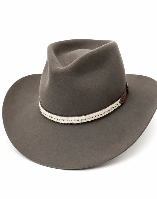 Stetson 6X Fur Felt Cowboy Hat – Custom Last Rodeo Silver Stud