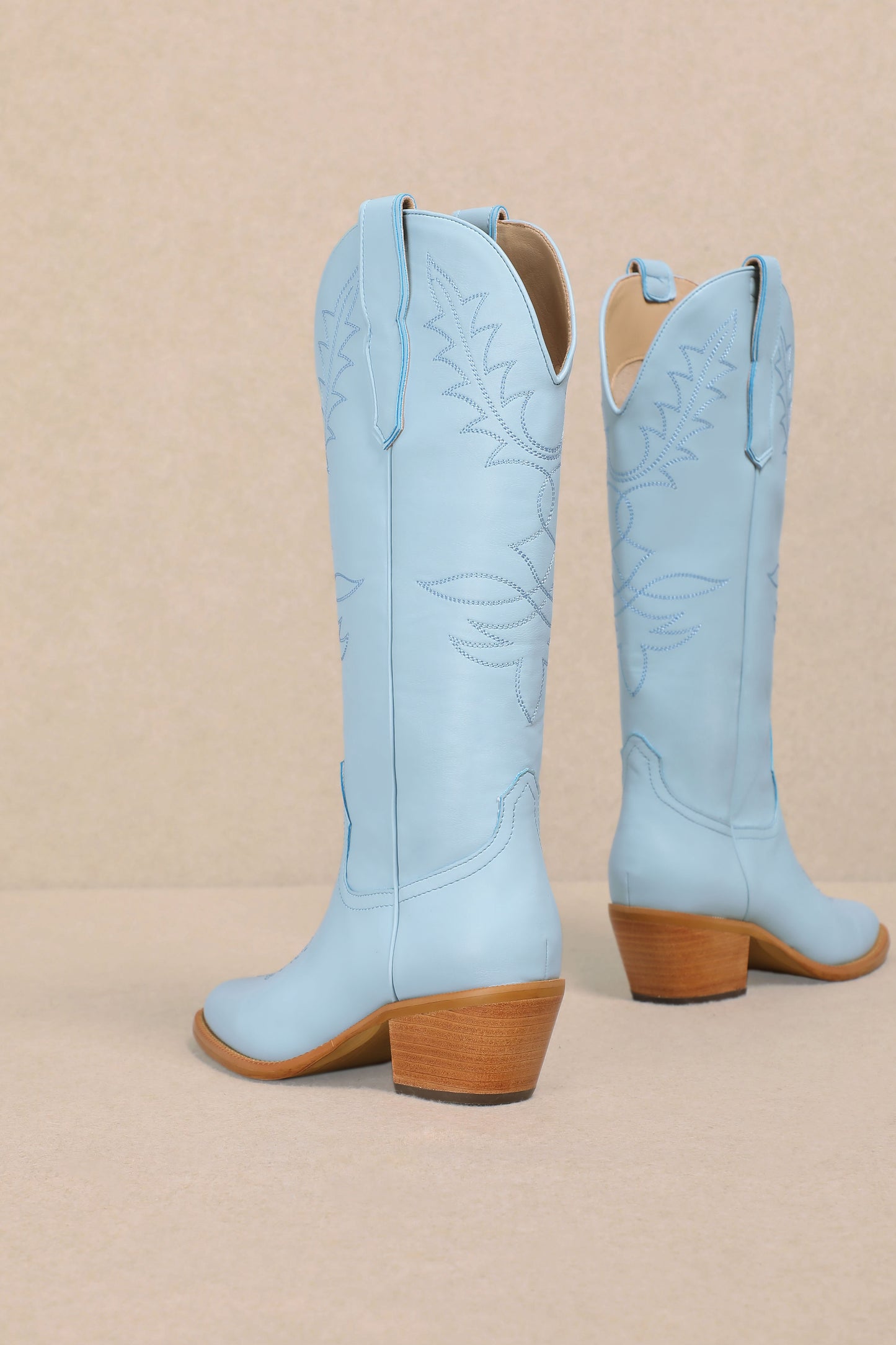 Baby Blue Rodeo Boots