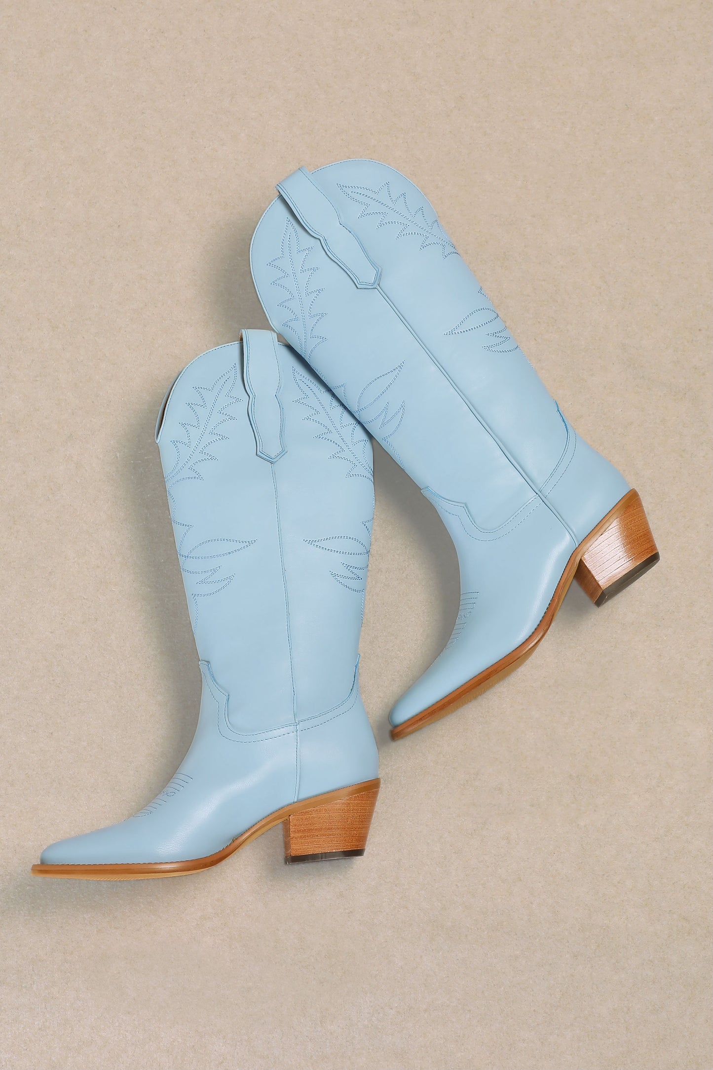Baby Blue Rodeo Boots