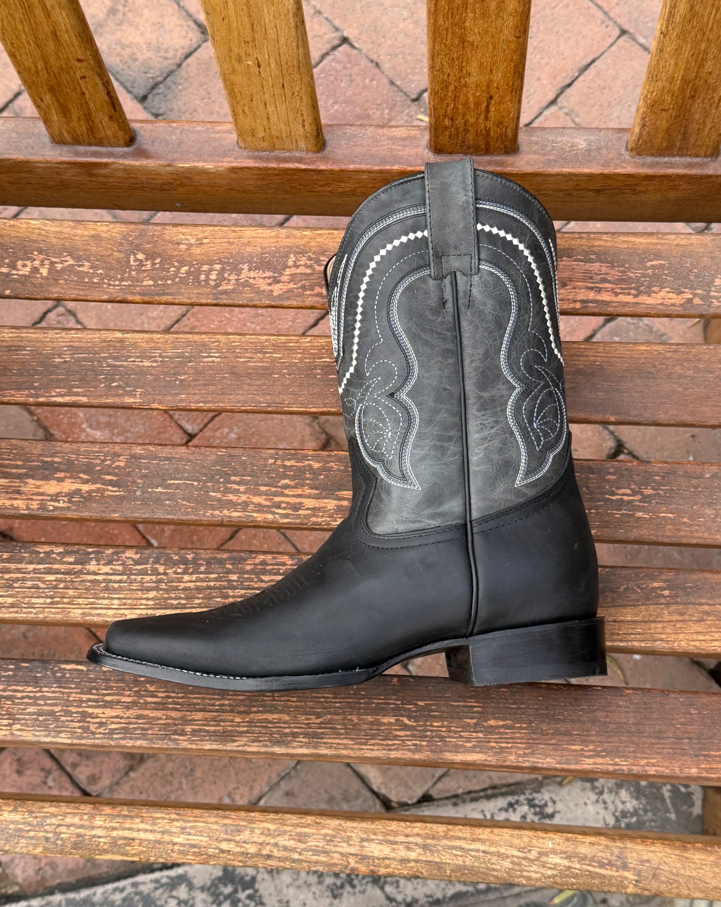 Midnight Rider Black Cowboy Boots