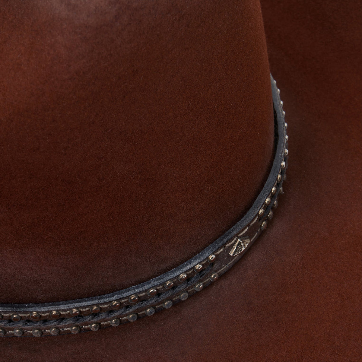 Stetson Boss of the Plains brown felt hat angle view