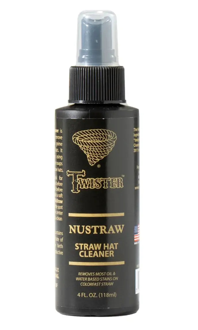 Twister Nustraw Straw Hat Cleaner Spray 4 FL OZ | Cowboy Hat Cleaner Twister