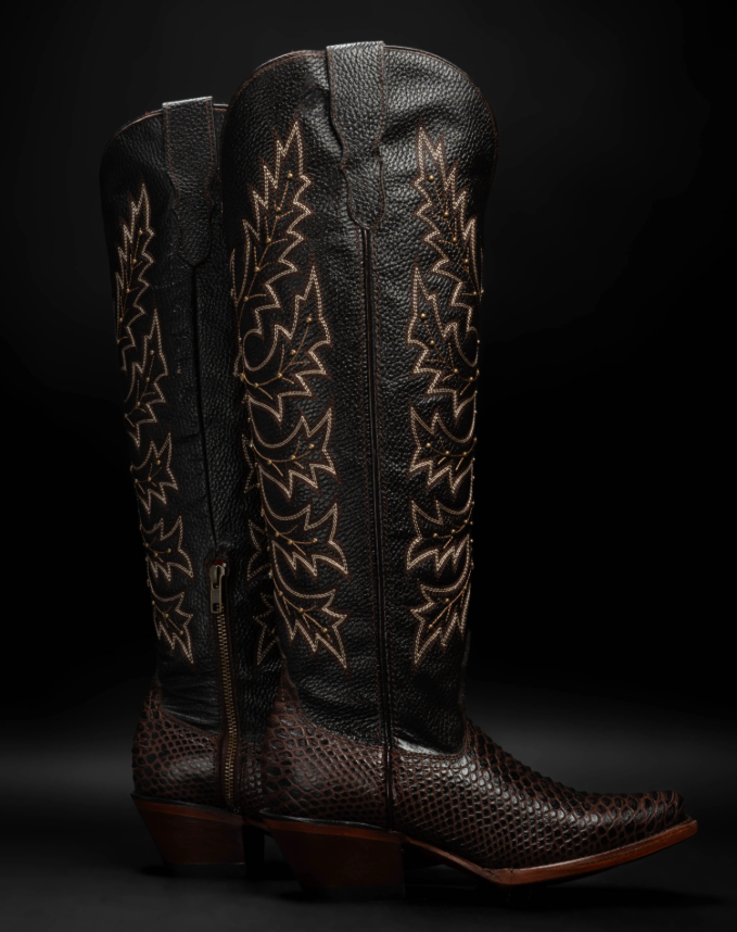 Women's Savage Belle Python Tribute Snip Toe
