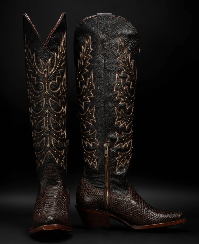 Women's Savage Belle Python Tribute Snip Toe