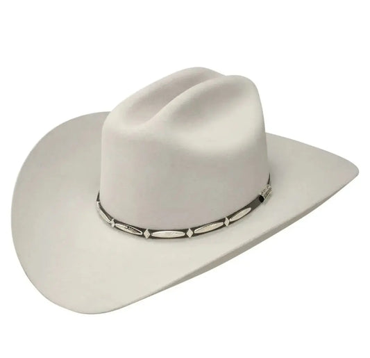 UNESIX STETSON 6X WITH CUSTOM HAT BAND hatco