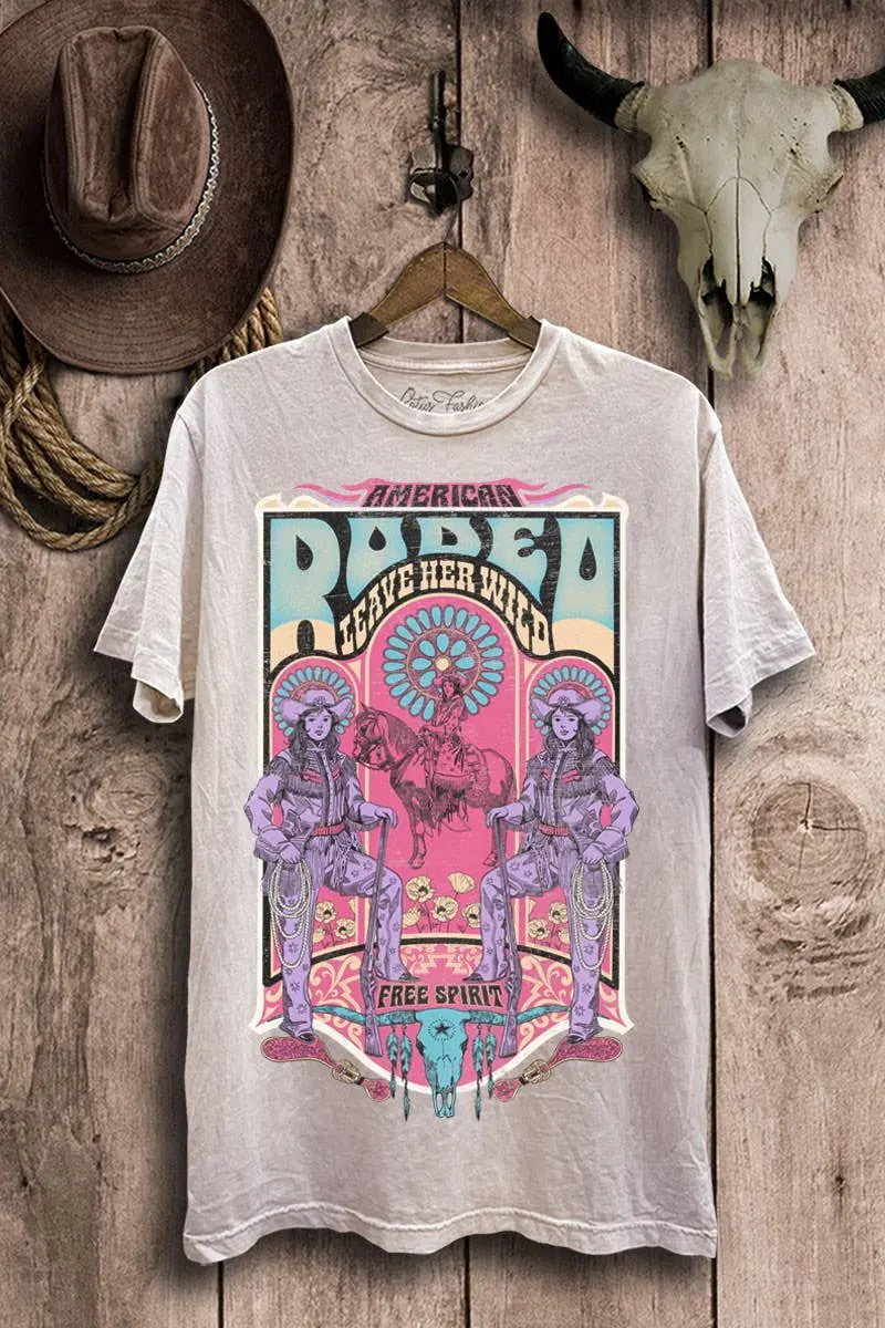 American Rodeo Free Spirit Tee Lotus Fashion Collection