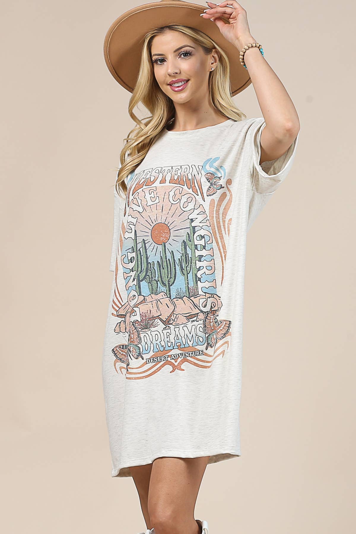 Western Desert Dreams Oversized Tee