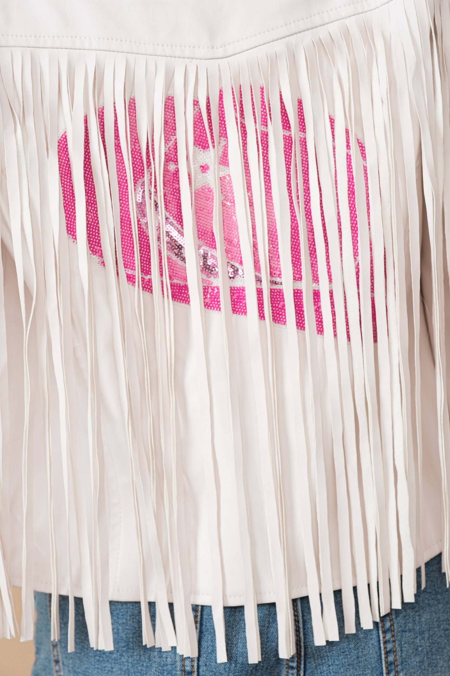 Rodeo Rebel Fringe Leather Jacket