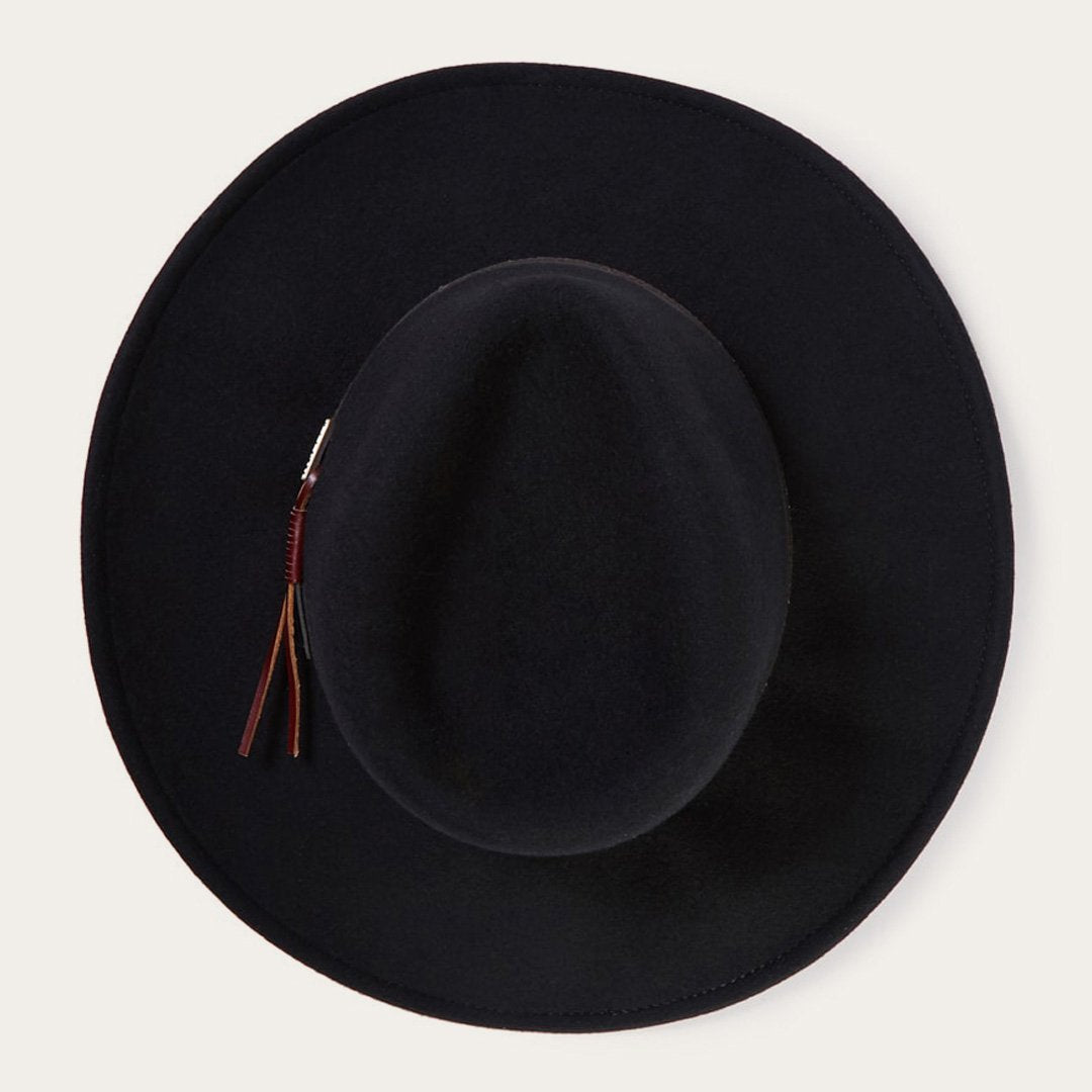 Inside of Stetson Bozeman showing DRI-LEX sweatband