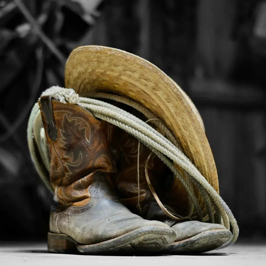 Cowboy boots for The Hondo Rodeo Fest in Phoenix