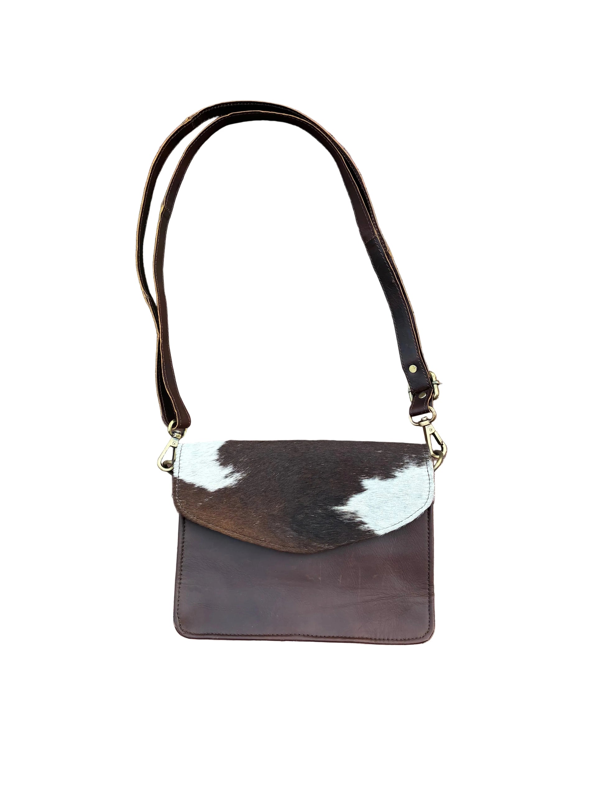 Cowhide & Leather Crossbody Western Purse Last Rodeo Western Wear & Hat Bar