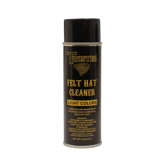 Twister Felt Hat Cleaner for Light Colors – 6 oz Felt Hat Cleaning Spray