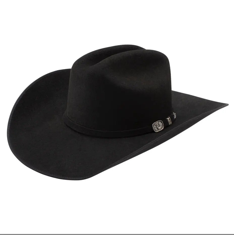 Resistol 4X Black Cowboy Hat – Felt Western Hat Last Rodeo Western Wear & Hat Bar