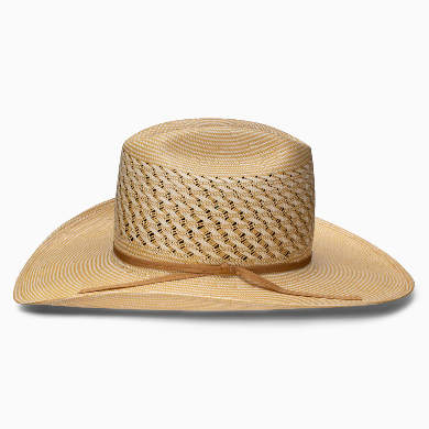 Resistol RB Ryder 20X Straw Cowboy Hat – Natural/Tan Western Hat (4 1/4” Brim)