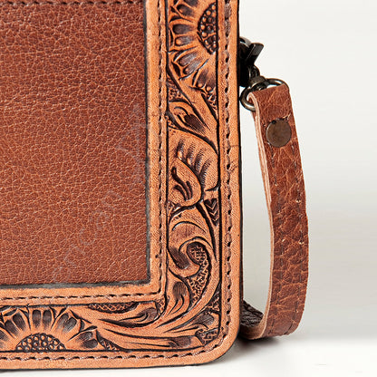 American Darling Cowhide & Tooled Leather Western Crossbody Bag Last Rodeo Western Wear & Hat Bar