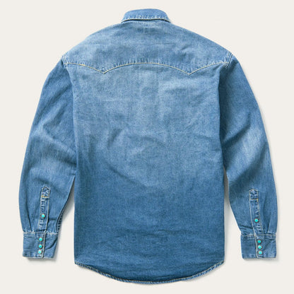 Stetson denim shirt back yoke
