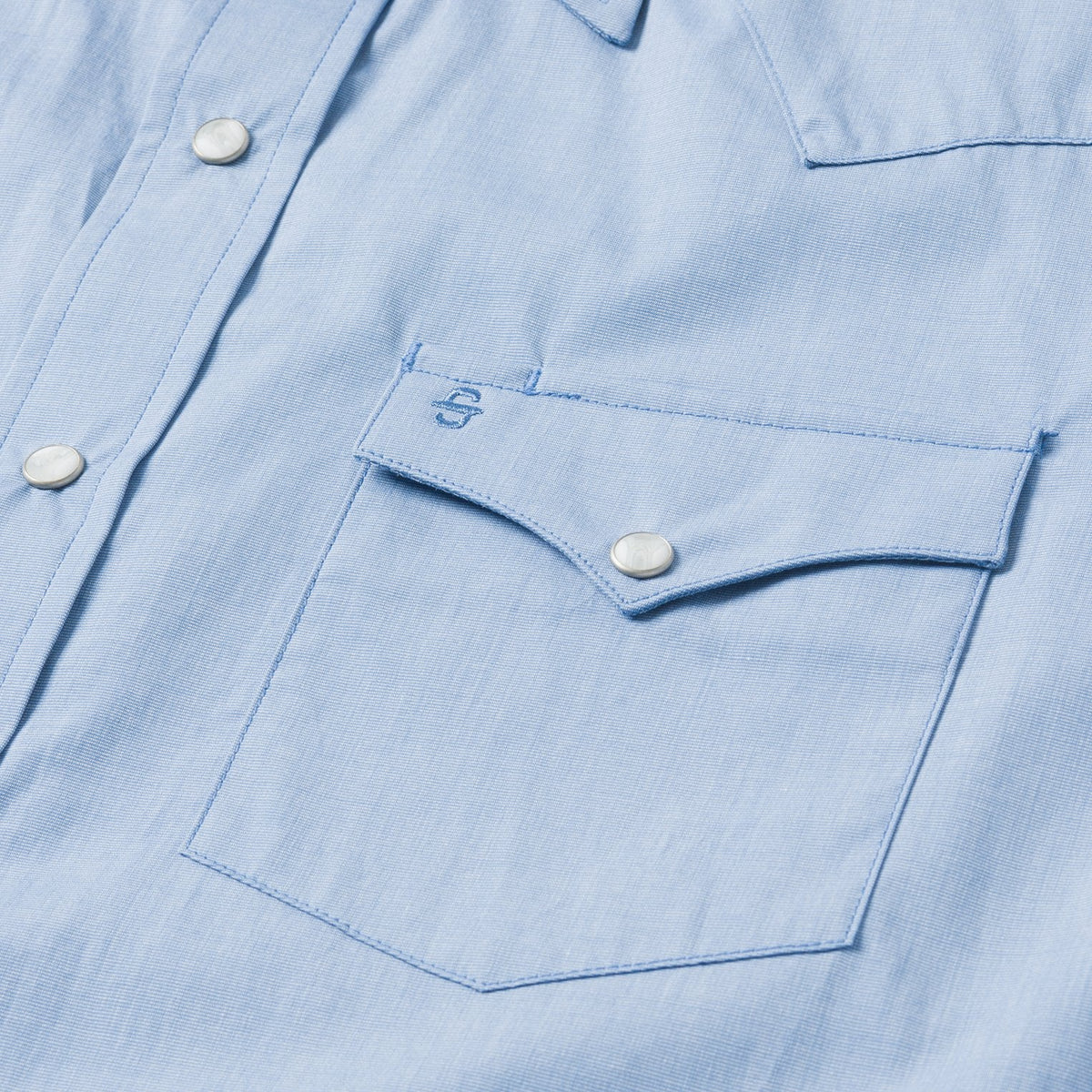 Stetson western shirt cuff embroidery