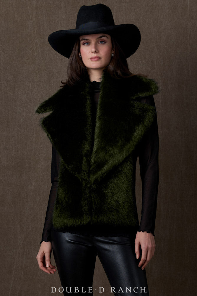 Double D Ranch Michelle Collar Vest luxury western outerwear